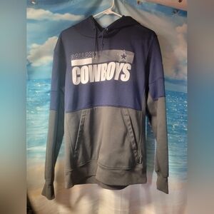 NFL On Field Apparel Dallas Cowboys‎ Hoodie Sweatshirt Size Medium